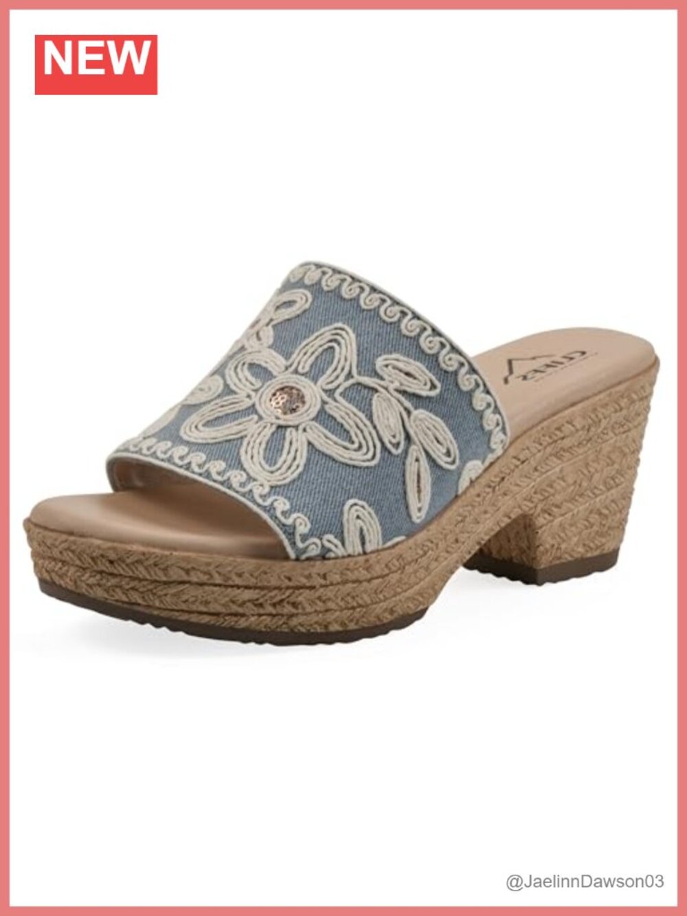 Cushioned Wedge Platform Sandals for Women Floral Textile Slingback